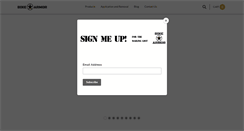 Desktop Screenshot of bikearmor.com